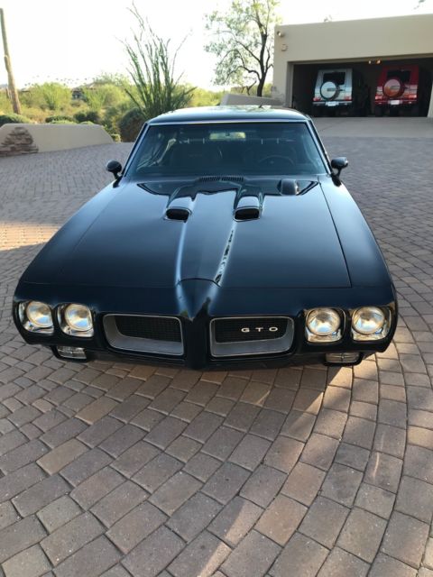 1970 Black Pontiac GTO Coupe