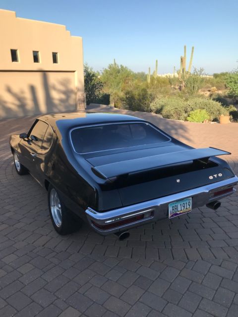 1970 Black Pontiac GTO Coupe