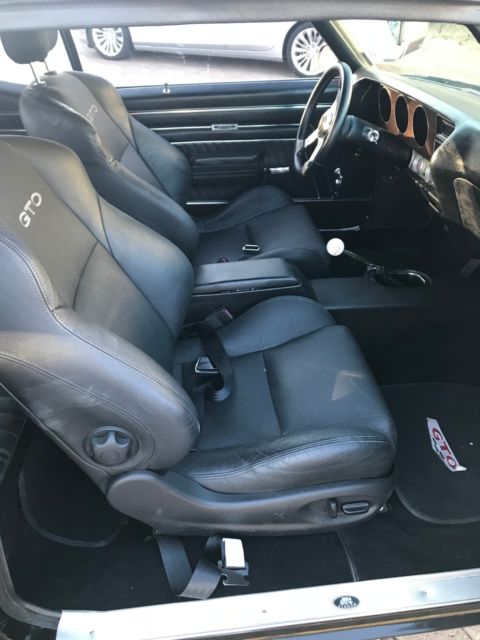 1970 Black Pontiac GTO Coupe