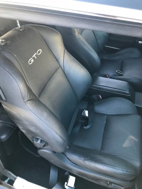 1970 Black Pontiac GTO Coupe