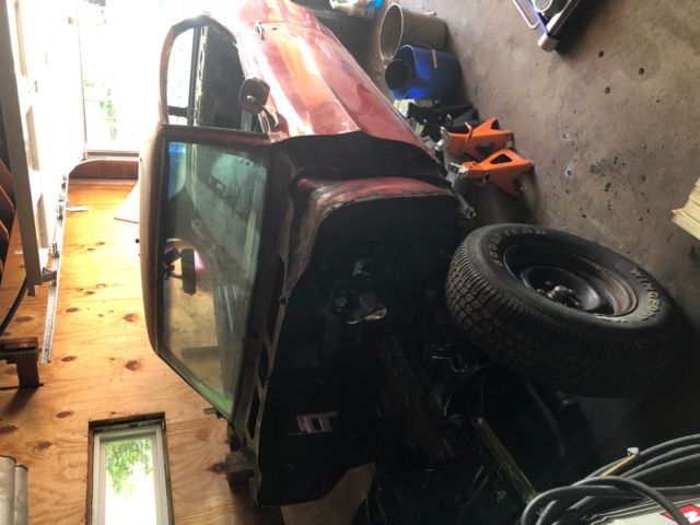 1970 Red Pontiac GTO Coupe