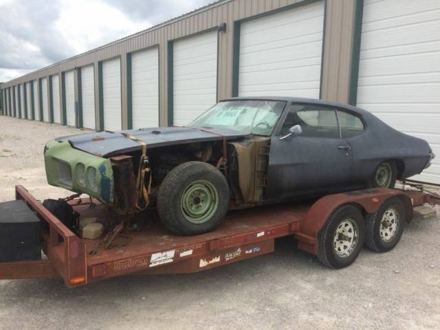 1970 Green Pontiac GTO