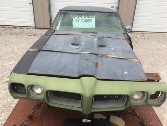 1970 Green Pontiac GTO