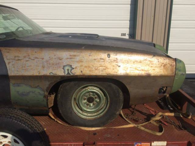 1970 Green Pontiac GTO