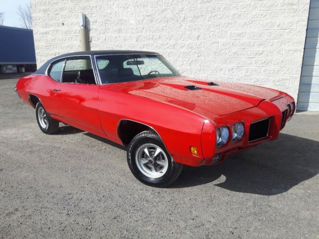 1970 Cardinal Red Pontiac GTO Coupe