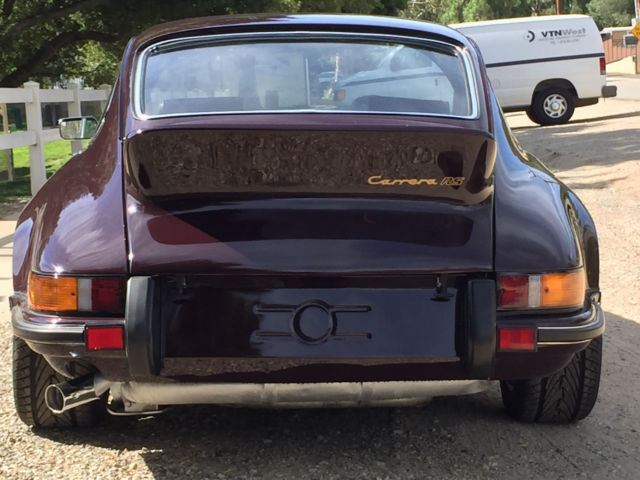 1970 Burgundy Porsche 911 Coupe