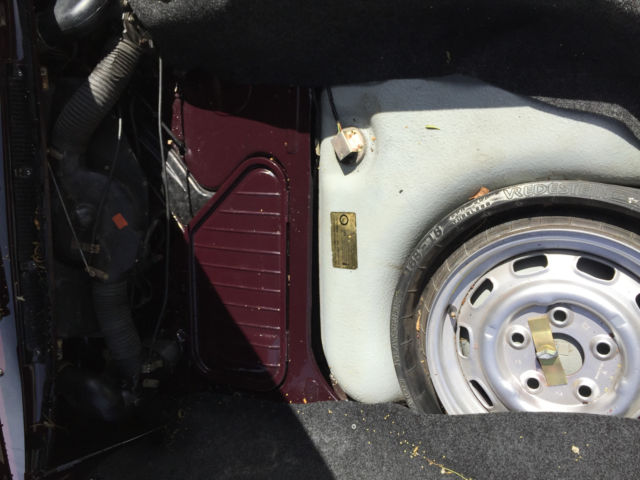 1970 Burgundy Porsche 911 Coupe