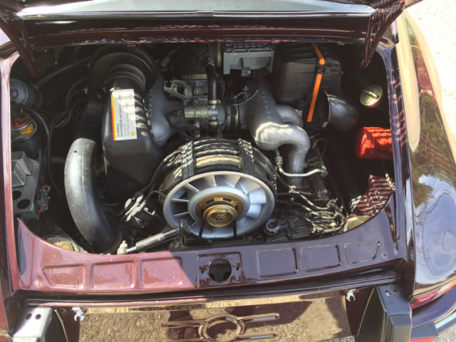 1970 Burgundy Porsche 911 Coupe