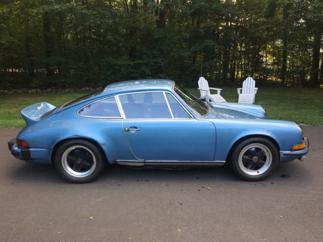 1970 Blue Porsche 911 Coupe