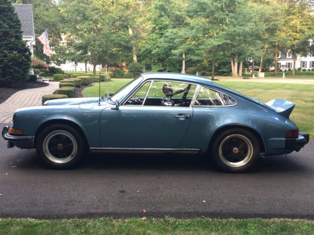 1970 Blue Porsche 911 Coupe