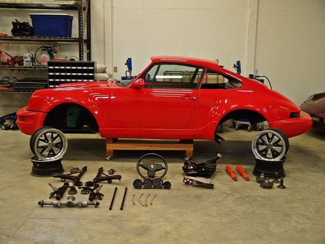 1970 Red Porsche 911 Coupe
