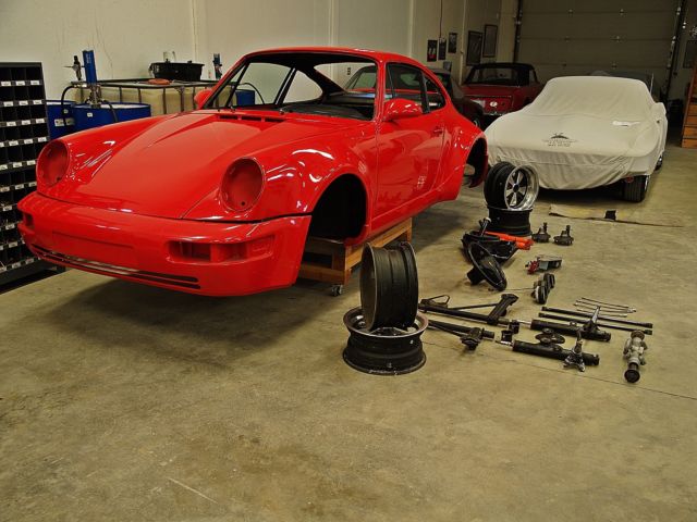 1970 Red Porsche 911 Coupe