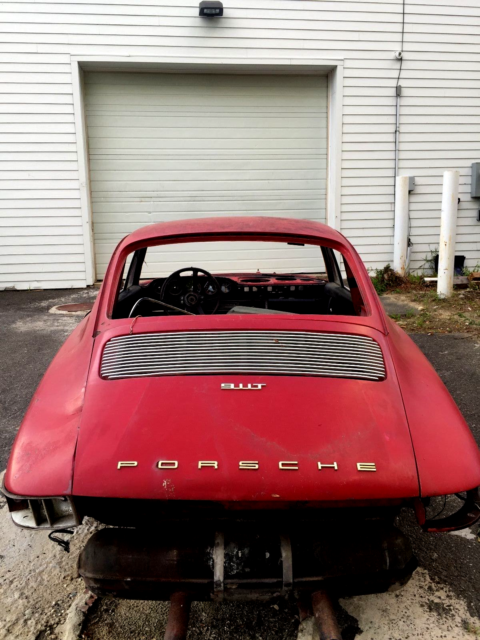 1970 Red Porsche 911 Coupe