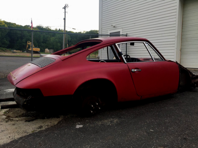 1970 Red Porsche 911 Coupe