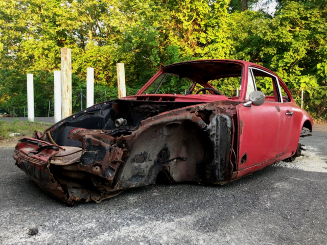 1970 Red Porsche 911 Coupe