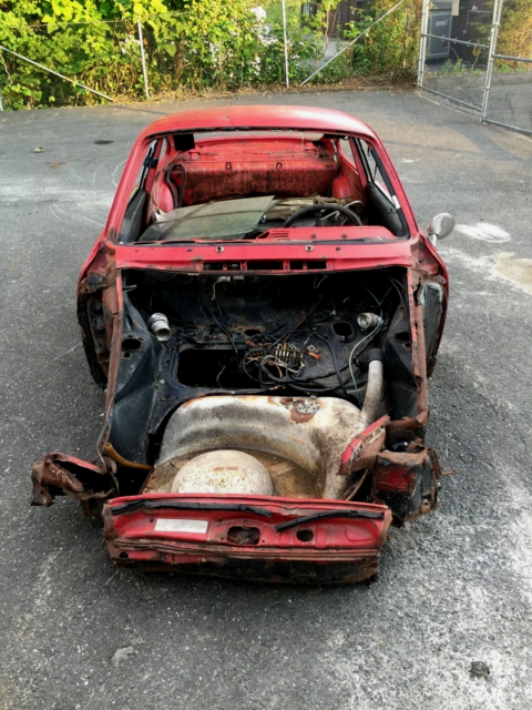1970 Red Porsche 911 Coupe