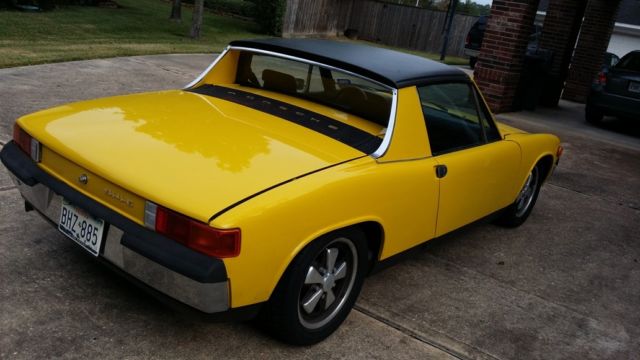 1970 Silver Porsche 914 targa