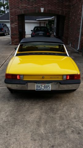 1970 Silver Porsche 914 targa