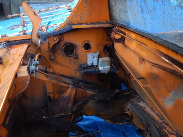 1970 Orange Porsche 914 Coupe