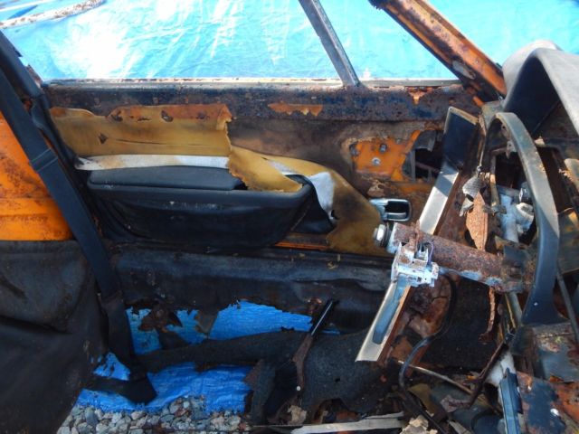 1970 Orange Porsche 914 Coupe