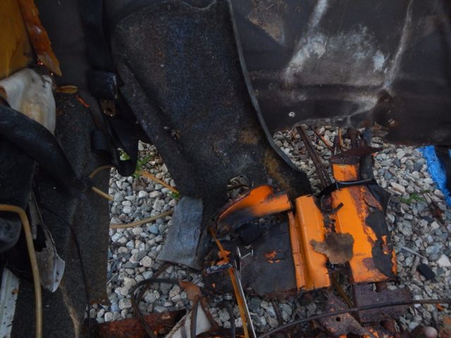 1970 Orange Porsche 914 Coupe
