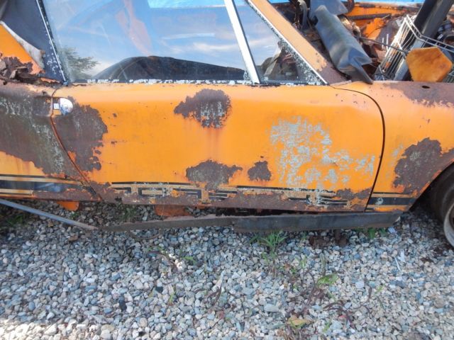 1970 Orange Porsche 914 Coupe