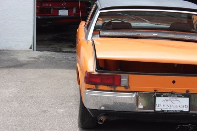 1970 Orange Porsche 914 Coupe