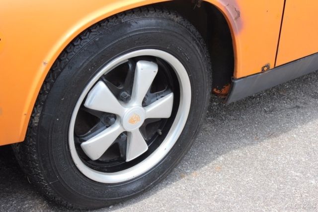 1970 Orange Porsche 914 Coupe