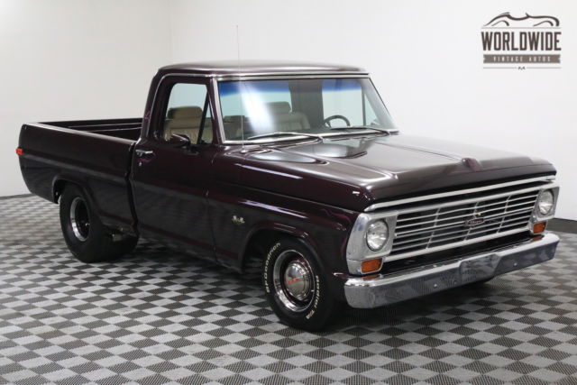 1970 Purple Ford F100