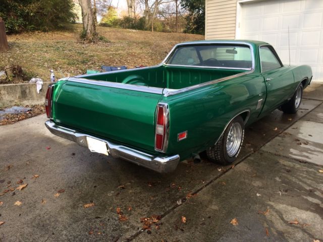 1970 Green Ford Ranchero
