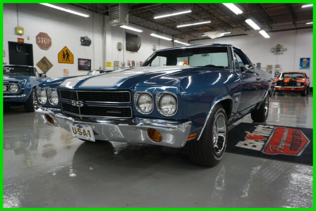 1970 Blue Chevrolet El Camino
