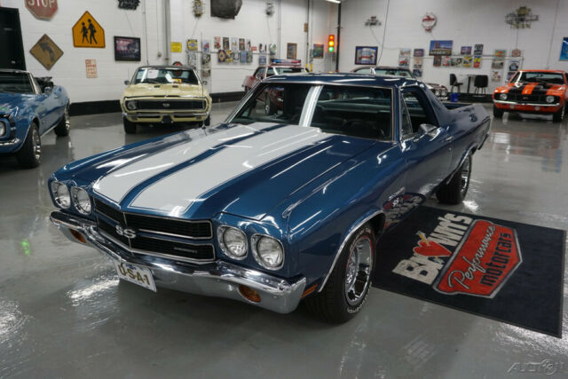 1970 Blue Chevrolet El Camino