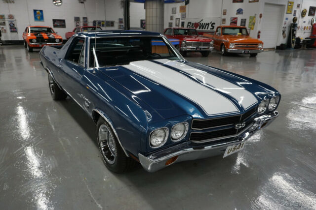 1970 Blue Chevrolet El Camino