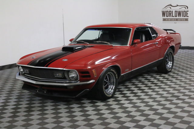 1970 Red Ford Mustang