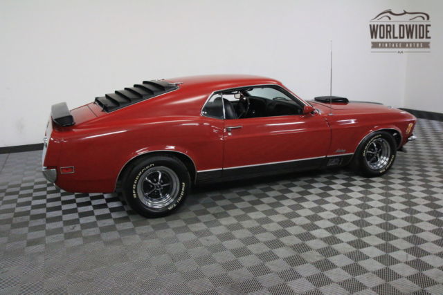1970 Red Ford Mustang