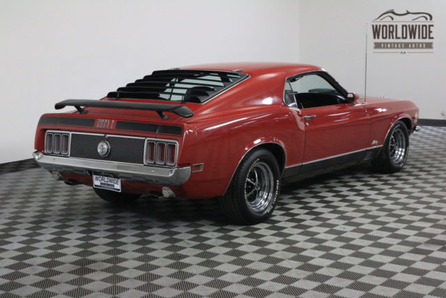 1970 Red Ford Mustang