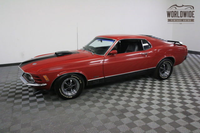 1970 Red Ford Mustang