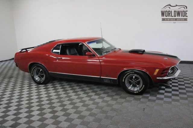 1970 Red Ford Mustang