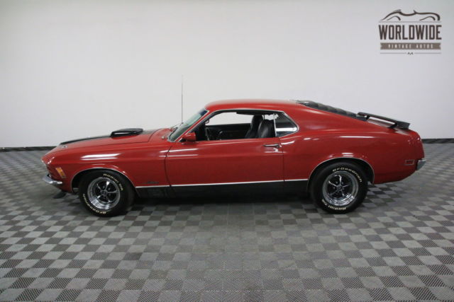 1970 Red Ford Mustang