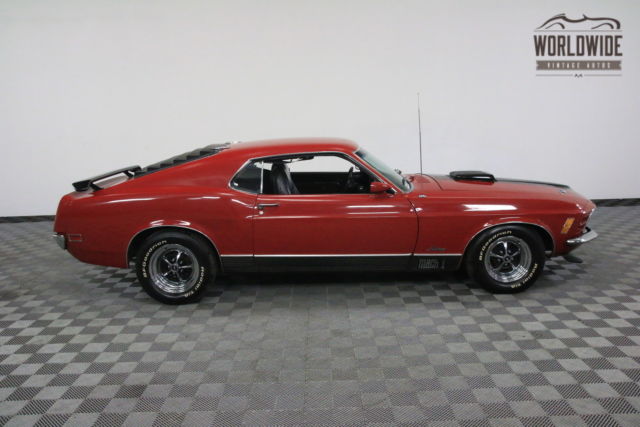 1970 Red Ford Mustang