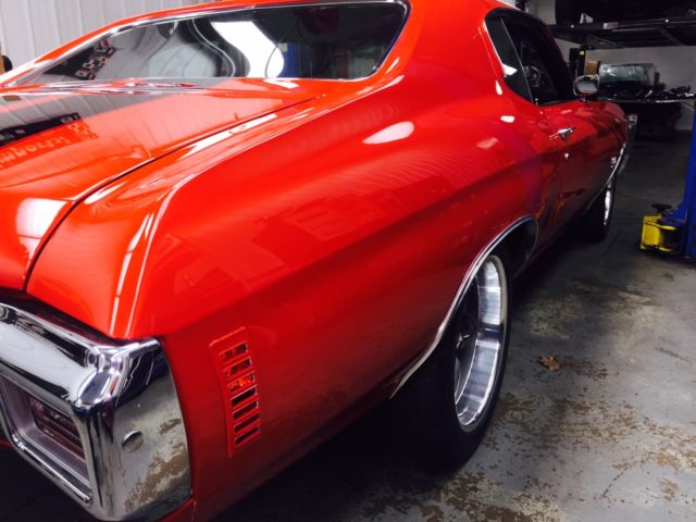 1970 Red Chevrolet Chevelle Coupe