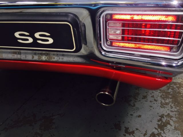 1970 Red Chevrolet Chevelle Coupe