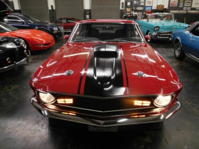 1970 Red Ford Mustang Coupe