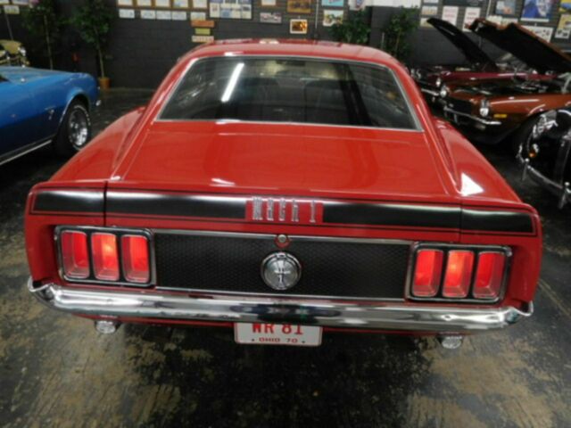 1970 Red Ford Mustang Coupe