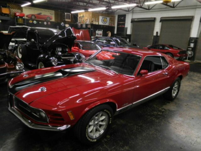 1970 Red Ford Mustang Coupe