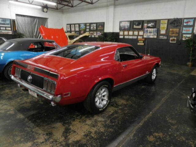 1970 Red Ford Mustang Coupe