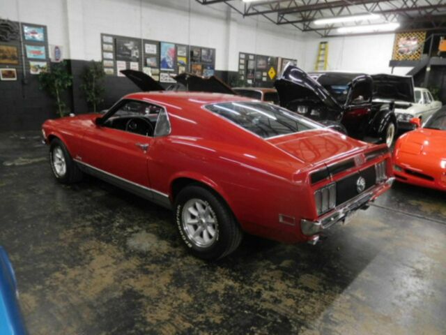 1970 Red Ford Mustang Coupe