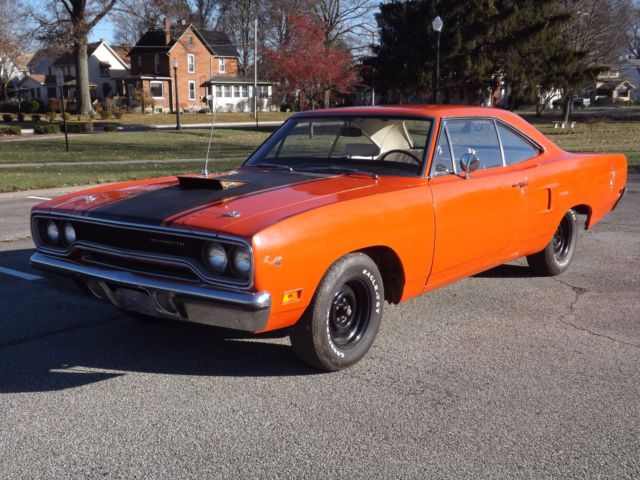 1970 Orange Plymouth Road Runner