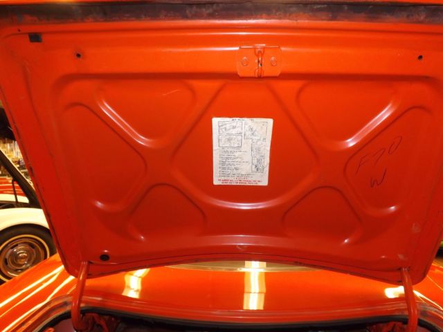 1970 Orange Plymouth Road Runner