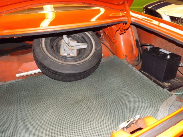 1970 Orange Plymouth Road Runner